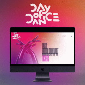 Day of Dance Website Design