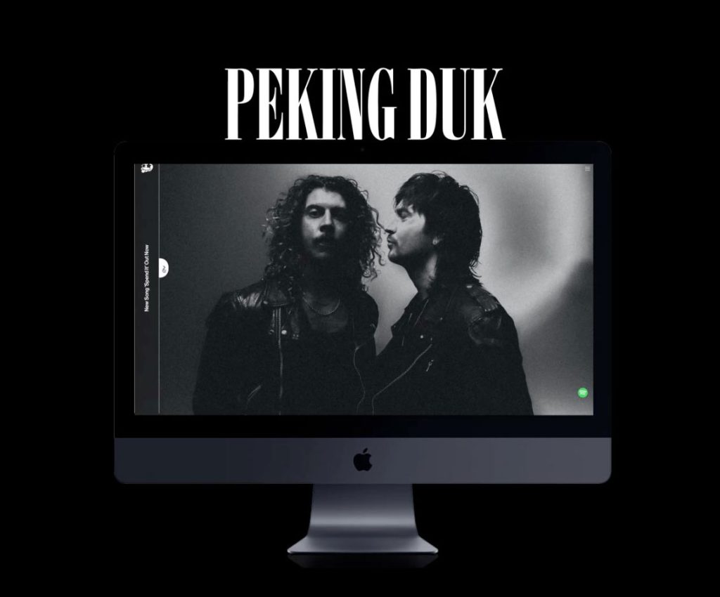 Peking Duk Website Design