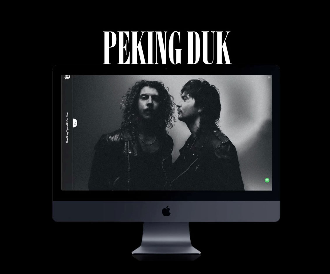 Peking Duk Website Design