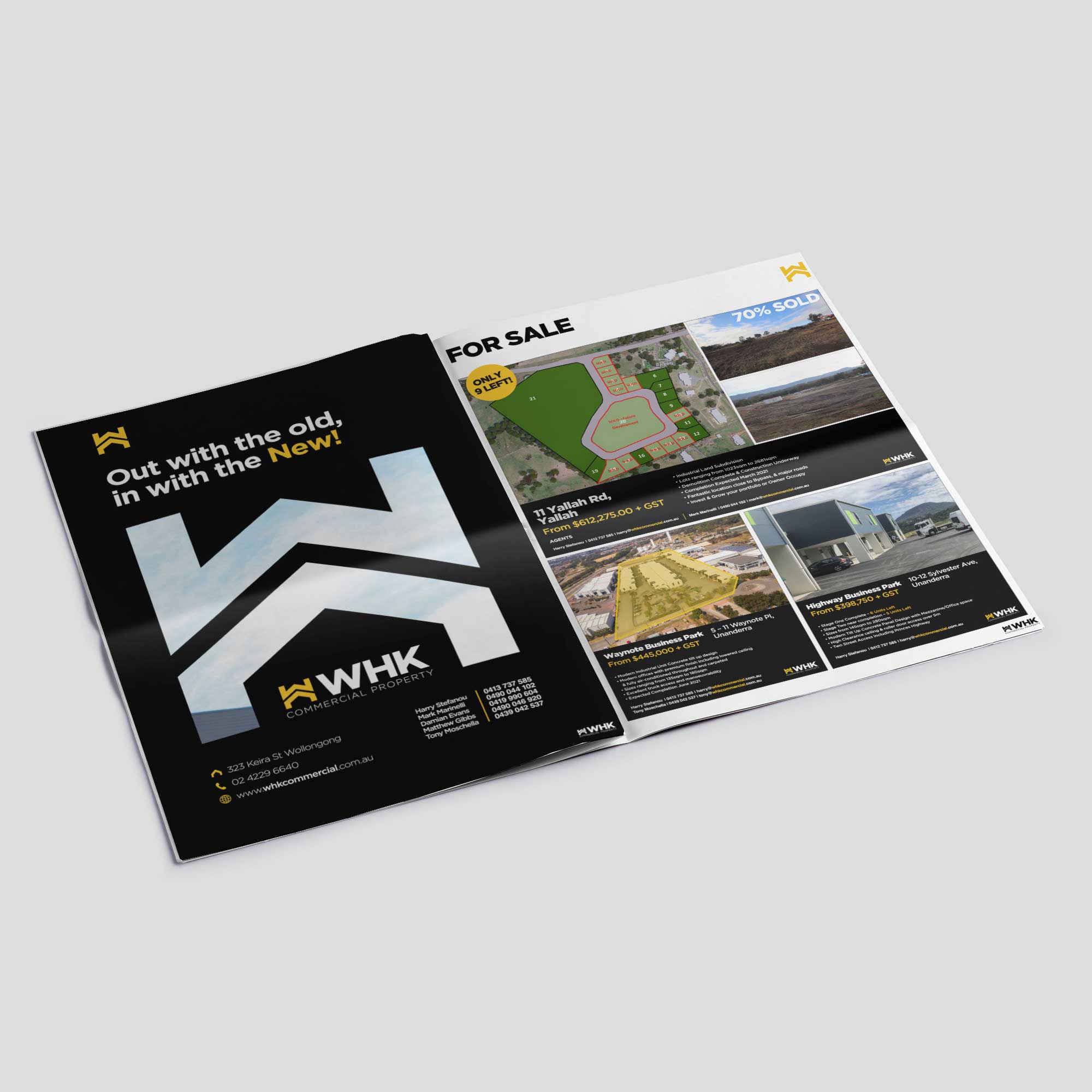 WHK Commercial Graphic Design
